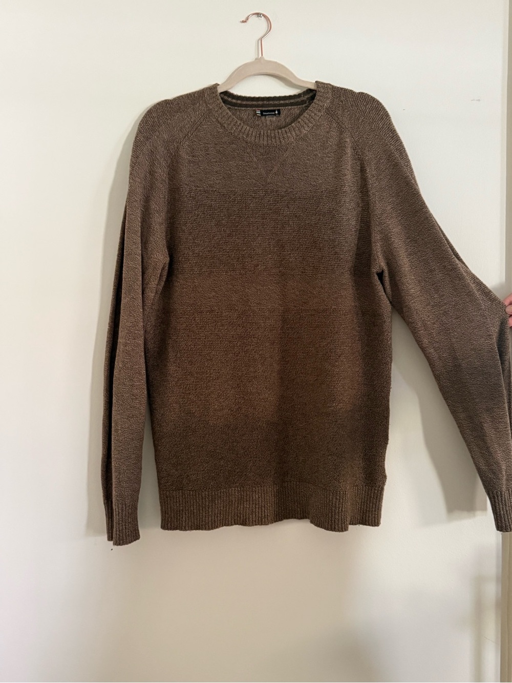 Smartwool Crewneck Sweater in Brown, Men’s M